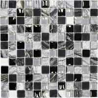 HuH Mosaik Mosaikfliese »HQ«, BxL: 30 x 30 cm, Wandbelag - grau HuH Mosaik Mosaikfliese »HQ«, BxL: 30 x 30 cm, Wandbelag - grau von HuH Mosaik