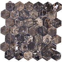 HuH Mosaik Mosaikfliese »Hainan«, BxL: 30,5 x 29,8 cm, Wandbelag/Bodenbelag - braun HuH Mosaik Mosaikfliese »Hainan«, BxL: 30,5 x 29,8 cm, Wandbelag/Bodenbelag - braun von HuH Mosaik