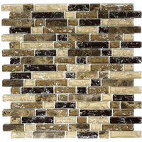 HuH Mosaik Mosaikfliese »Ice Cube«, BxL: 30,5 x 29,8 cm, Wandbelag - beige von HuH Mosaik