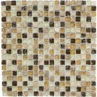 HuH Mosaik Mosaikfliese »Ice Cube«, BxL: 30,5 x 30,5 cm, Wandbelag - beige von HuH Mosaik