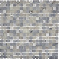 HuH Mosaik Mosaikfliese »Lope«, BxL: 30 x 30 cm, Wandbelag/Bodenbelag - grau von HuH Mosaik