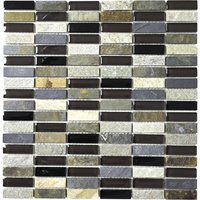 HuH Mosaik Mosaikfliese »Nature«, BxL: 30,4 x 29,8 cm, Wandbelag - beige von HuH Mosaik