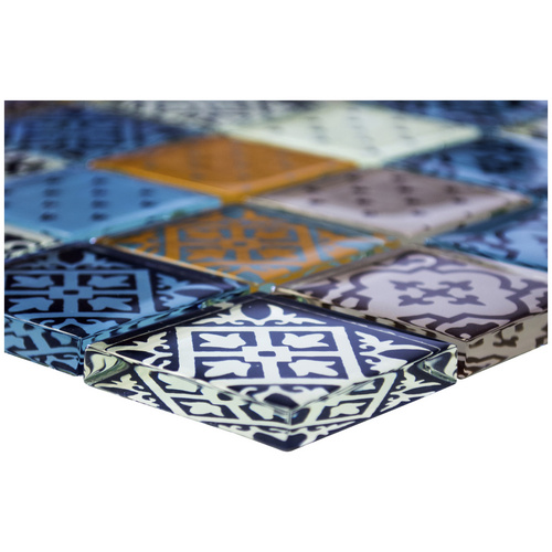HuH Mosaik Mosaikfliese »Retro«, BxL: 30 x 30 cm, Wandbelag - weiss von HuH Mosaik