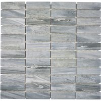HuH Mosaik Mosaikfliese »Stona«, BxL: 29 x 29,7 cm, Wandbelag/Bodenbelag - grau HuH Mosaik Mosaikfliese »Stona«, BxL: 29 x 29,7 cm, Wandbelag/Bodenbelag - grau von HuH Mosaik