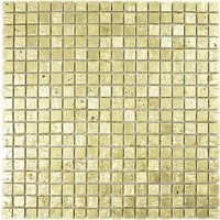 HuH Mosaik Mosaikfliese »Style«, BxL: 30 x 30 cm, Wandbelag - goldfarben HuH Mosaik Mosaikfliese »Style«, BxL: 30 x 30 cm, Wandbelag - goldfarben von HuH Mosaik