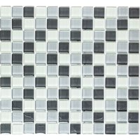 HuH Mosaik Mosaikfliese »Timeless«, BxL: 30,2 x 32,7 cm, Wandbelag/Bodenbelag - grau von HuH Mosaik
