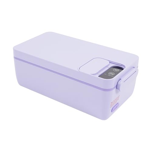 HuKaiL Elektrische Lunchbox, 1L 40W Warmhaltebehälter Essen Bento Box Einstellbar mit 10-50 Min Heizzeit und 1-4H Isolierzeit, Thermobehälter Speisenwärmer mit LED Touchscreen, 23 * 12,5 * 9,5cm HuKaiL Elektrische Lunchbox, 1L 40W Warmhaltebehälter Essen Bento Box Einstellbar mit 10-50 Min Heizzeit und 1-4H Isolierzeit, Thermobehälter Speisenwärmer mit LED Touchscreen, 23 * 12,5 * 9,5cm von HuKaiL