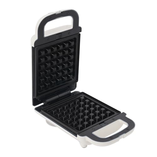 HukaiL 3 in 1 Sandwichmaker, 650W Tischgrill Elektrisch Kontaktgrill mit 4 Backbleche Abnehmbaren, Toaster Sandwichtoaster Grill Doppelseitige Heizung 3-5 Min mit Antihaftbeschicht, 24 * 15 * 9.5cm von HuKaiL