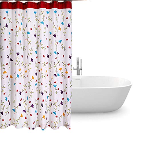 Duschvorhang anti-schimmel 240x200,Bad vorhänge wasserdicht,Shower curtain textil,duschvorhang 240 cm breite,Dusch Vorhang anti-Bakteriell waschbar mit 12 ring,Polyester Badewanne Duschvorhänge von HuaForCity