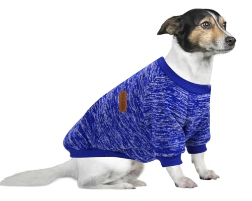 HuaLiSiJi 4XL Hundepullover Grosse Hunde Sweatshirt Kapuzenpullis für Große Hunde, Warm und Leicht, Mit Einer Weichen Textur, Elastizität Leicht zu Tragen (Dark Blue) von HuaLiSiJi