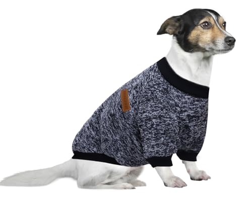 HuaLiSiJi 4XL Hundepullover Grosse Hunde Sweatshirt Kapuzenpullis für Große Hunde, Warm und Leicht, Mit Einer Weichen Textur, Elastizität Leicht zu Tragen (Navy Blau, 4XL) von HuaLiSiJi
