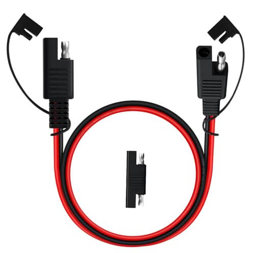 HuaLiSiJi SAE Verlängerungskabel 14 AWG SAE Kabel Verlängerung 12V 24 V für Auto Motorräder Solarpanel (2 m) von HuaLiSiJi
