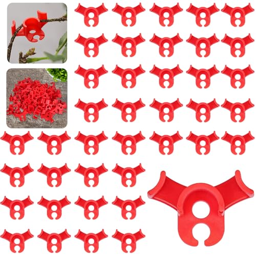 120 Stück Pflanzenbieger,90 Grad Pflanzenstützclips,Plant Training Biege Clips,Pflanzenwachstum Bieger,Plant Training Biege Clips,Pflanzentrainer Niedrige Belastung,Pflanzenclips für Kletterpflanzen von HuaMuDM