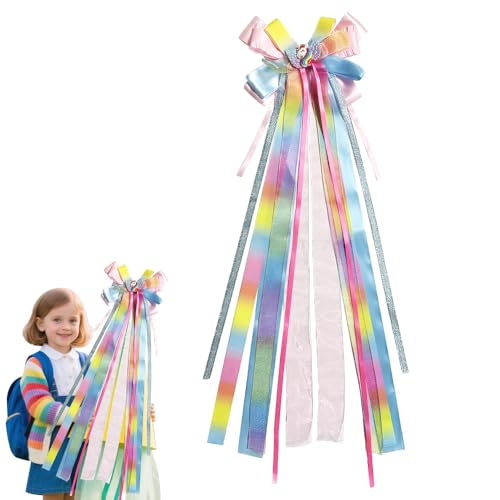 HuaMuDM Schultütenschleife,Schleife Schultüte Zuckertüte Deko,Schultütendekoration,Schultüten Schleife zur Einschulung,Schultüten Schleife zur Einschulung Mädchen und Junge von HuaMuDM