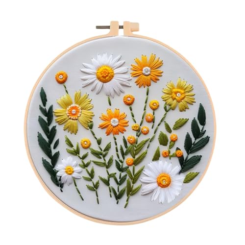 Huacan Stickerei Kreuzstich Set für Erwachsene Anfänger Handmade Embroidery Kit mit Blumen Muster Huacan Stickerei Kreuzstich Set für Erwachsene Anfänger Handmade Embroidery Kit mit Blumen Muster von Huacan