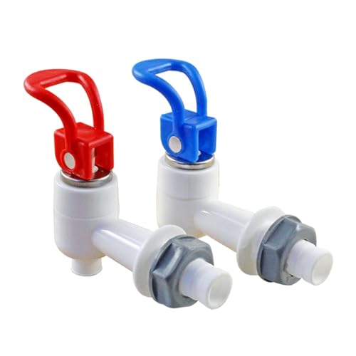 Generic 2 x Ersatz-Kühlhahn, Wasserspender-Set, Wassertopfhahn, auslaufsicherer Getränkehebel-Ausgießventil-Zapfhahn von HuadaXtai