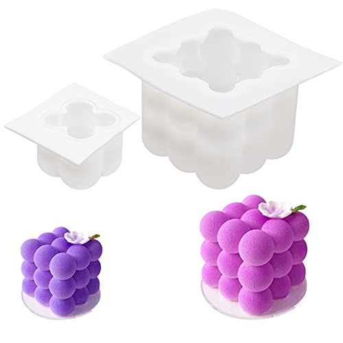 2 Stück Kerzen Formen Silikon,Bubble Kerzenform,Kerzenformen zum Gießen,3D DIY Silikon Kerzenwachs Formen,DIY Stereo Kerzengießform Seifenform 2 Stück Kerzen Formen Silikon,Bubble Kerzenform,Kerzenformen zum Gießen,3D DIY Silikon Kerzenwachs Formen,DIY Stereo Kerzengießform Seifenform von Huahuanghui