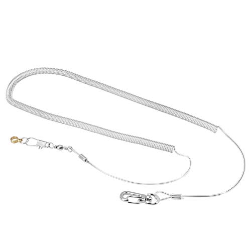 Huairdum Vogelspielzeug Papagei fliegendes, Leicht zu tragendes Vogelflugseil, 6 m langes Vogelflug-Trainingsseil, zufällige Farbe für Wellensittich-Haushaltsvogel-Haustier(4.5MM+6 von Huairdum