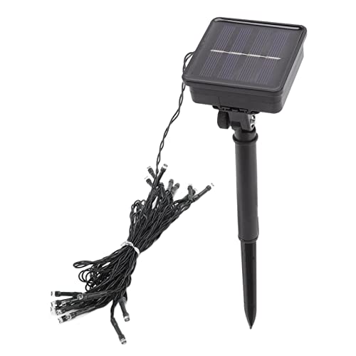 Solarketten Energiesparende IP65 Wasserdichte Solarleuchten 2 Romantische 20 Modi LED für Garten (Warmweiß) von Huairdum