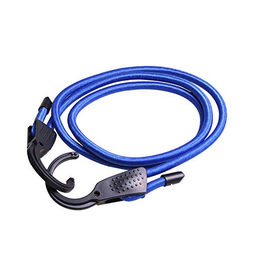 Elastisches Spannseil,1,5m/3m Gepäckspanner Elastisches Seil mit Haken für Auto Wohnwagen Koffer Camping Wohnmobile Gepäckträger Kleiderbügel von Huamengyuan