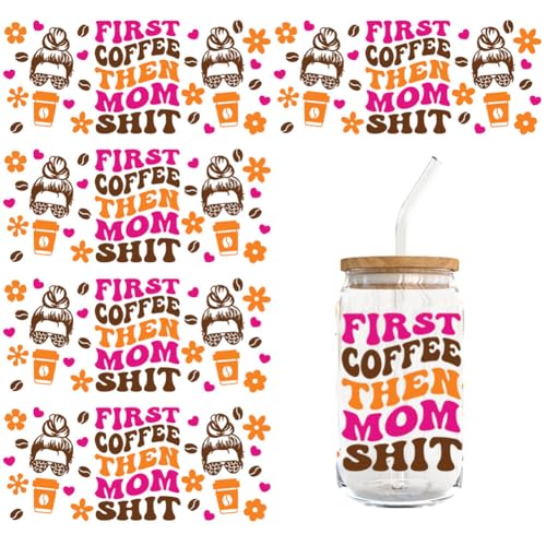 Huamengyuan 5 Blatt Transfer Sticker Keramiktassen-Transferaufkleber DIY Glastassenaufkleber UV DTF Tassenaufkleber 16oz Glastassenaufkleber Aesthetic Aufkleber Huamengyuan 5 Blatt Transfer Sticker Keramiktassen-Transferaufkleber DIY Glastassenaufkleber UV DTF Tassenaufkleber 16oz Glastassenaufkleber Aesthetic Aufkleber von Huamengyuan