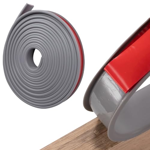 5M U Form Selbstklebend Möbelkantenband, Innenbreite 20mm/0,78in Flexible TPE Faltbarer, Umleimer Furnierklebeband, Eckverbindungsklebeband, für Tisch, Schrank Reparatur, Grau 5M U Form Selbstklebend Möbelkantenband, Innenbreite 20mm/0,78in Flexible TPE Faltbarer, Umleimer Furnierklebeband, Eckverbindungsklebeband, für Tisch, Schrank Reparatur, Grau von Huamirra
