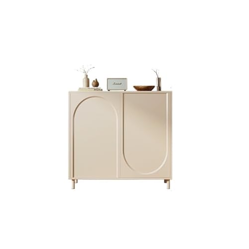 Huangj-0527 Enge 80 cm Schuhregal-Organizer mit Tür, modernes Lagerregal for Eingangsbereich, Flur, Schrank, Beige hohe Kapazität Huangj-0527 Enge 80 cm Schuhregal-Organizer mit Tür, modernes Lagerregal for Eingangsbereich, Flur, Schrank, Beige hohe Kapazität von Huangj-0527