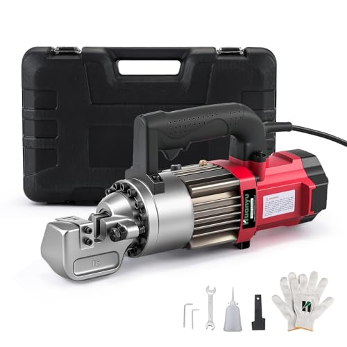 Huanyu Elektrischer hydraulischer Bewehrungsschneider, Schneiden von Bewehrungsstäben 4-16mm, praktischer Bewehrungsschneider, Schnittgeschwindigkeit 2-2.5s, 850W, 220V für Baustellenbetrieb (RC-16B) von Huanyu