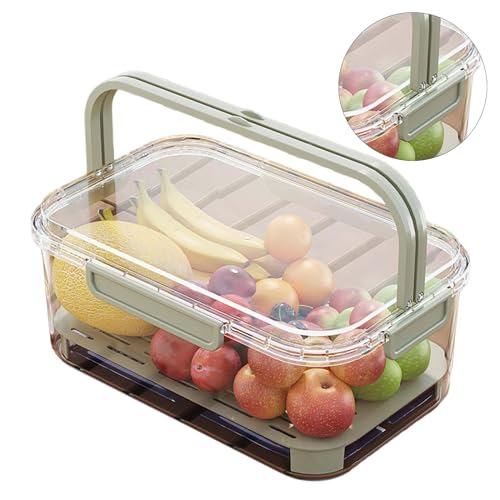 Versiegelter Lunchbehälter Für Mahlzeiten Lebensmittelkonservierungsbox Crisper Behälter Wasserdichte Lebensmittel Gefrierbox Mit Deckel Lunchbox von Huaqgu