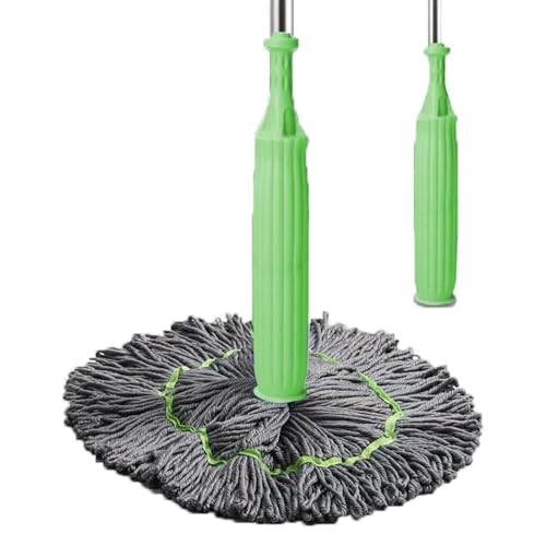 2-in-1-Dehydrator-Mopp, Selbstauswringende Twist-Mopps Für Die Bodenreinigung, Bodenwischer Mit Langem Griff, Twist-Mopp, 360-Grad-S-Pin-Rundreiniger-Mopp, Einfacher Wring-Mopp Für Nass Und Trocken 2-in-1-Dehydrator-Mopp, Selbstauswringende Twist-Mopps Für Die Bodenreinigung, Bodenwischer Mit Langem Griff, Twist-Mopp, 360-Grad-S-Pin-Rundreiniger-Mopp, Einfacher Wring-Mopp Für Nass Und Trocken von Huasean