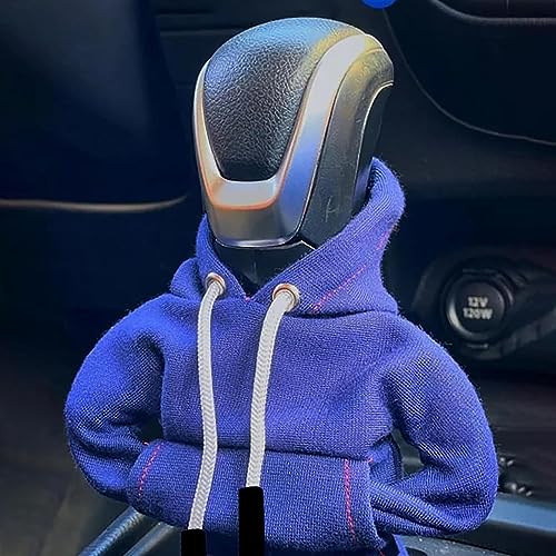 Huasean Schaltknauf-Kapuzenpullover Für Auto, Verbesserte Version, Schaltknauf-Kapuzenpullover, Kreativer Lustiger Kapuzenpullover, Auto-Schaltknauf-Abdeckung, Universelles Auto-Schalthebel-Zubehör von Huasean