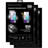 Cofi1453 3X Panzer Schutz Glas 9H Tempered Glass Display Schutz Folie Display Glas Screen Protector kompatibel mit lg K31 von Huawei