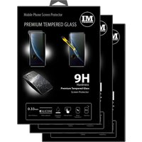 cofi1453 3X Panzer Schutz Glas 9H Tempered Glass Display Schutz Folie Display Glas Screen Protector kompatibel mit ZTE BLADE V30 von Huawei