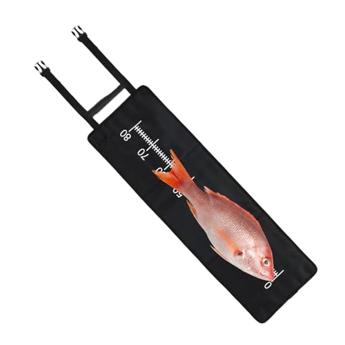 Huayeex Angel Hakenschonmatte Mit Messfunktion | Tragbare und Faltbare Messlatte für das Angeln | Zubehör Für Angeln Am Ufer Steg Boot Outdoor Camping See von Huayeex