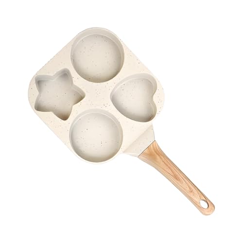 Huayeex Antihaft Eierbratpfanne,Omelettpfanne Für 4 Eier - Ergonomische Griff Eierpfanne Zur Pfannkuchenzubereitung Und Frühstückskochen Huayeex Antihaft Eierbratpfanne,Omelettpfanne Für 4 Eier - Ergonomische Griff Eierpfanne Zur Pfannkuchenzubereitung Und Frühstückskochen von Huayeex