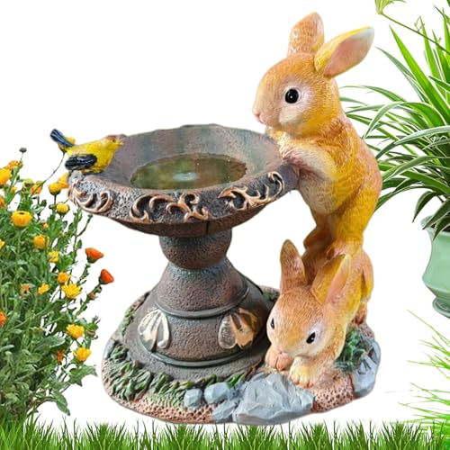 Huayeex Bunny Garten Deko | Solarbetriebene Tierstatue Für Außenbereich,Cartoon Resin Nachtlicht Für Topfpflanzen Rasen Ostern Muttertag Frühling Terrasse Blumentopf Landschaftsgestaltung Huayeex Bunny Garten Deko | Solarbetriebene Tierstatue Für Außenbereich,Cartoon Resin Nachtlicht Für Topfpflanzen Rasen Ostern Muttertag Frühling Terrasse Blumentopf Landschaftsgestaltung von Huayeex