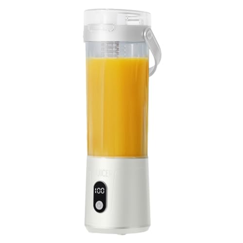 Huayeex Entsafter - Elektrischer Entsafter Saftpresse - Großes Digitaldisplay Mixer Küchengerät für Zitrusfrüchte Orangen Limonade Reise Camping von Huayeex