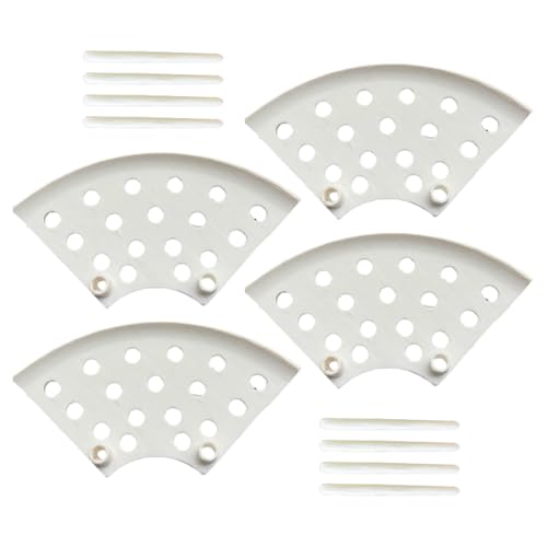 Huayeex Erdbeer Pflanzenstütze | Rankgitter Anbausystem für Erdbeerpflanzen - 4-teiliges Rankgitter Schutzgitter Ständer Für Obstpflanzen Kübel Rasen Rosen Huayeex Erdbeer Pflanzenstütze | Rankgitter Anbausystem für Erdbeerpflanzen - 4-teiliges Rankgitter Schutzgitter Ständer Für Obstpflanzen Kübel Rasen Rosen von Huayeex