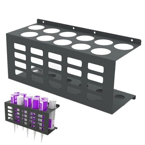 Huayeex Fett-Tube Aufbewahrung, Wand Kleber Organizer, Robuster Wandhalter Für Fugenkartuschen Für Industrie Werkstatt Haus Garage Innenbereich Huayeex Fett-Tube Aufbewahrung, Wand Kleber Organizer, Robuster Wandhalter Für Fugenkartuschen Für Industrie Werkstatt Haus Garage Innenbereich von Huayeex