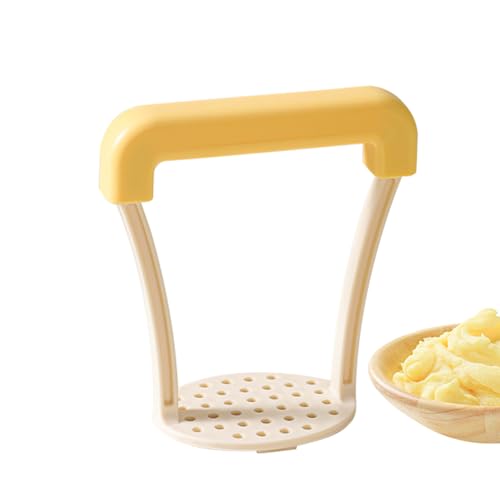 Huayeex Kartoffel Stampfer - Hand-Kartoffelstampfer,Robuster ergonomischer Antihaft Stampfer mit rutschfestem Griff und spülmaschinengeeignet von Huayeex