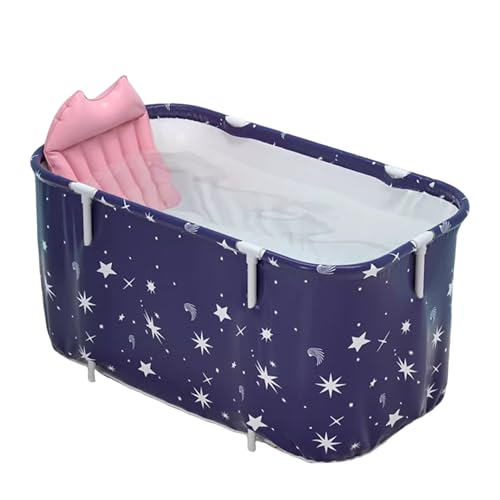 Huayeex Klappbare Badewanne, Tragbare Wanne Für Erwachsene, Rechteckige Duschtasse Badeeimer für Täglichen Gebrauch Reise Haushalt Kinder Badezimmer Outdoor Erwachsene Camping von Huayeex