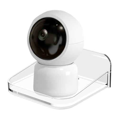 Huayeex Kleine WandWandmontage | Mini Wandhalterung,Sicherheitskamera Halterung Schwebend Display Für Fenster Wohnung Mieter Schlafzimmer Studentenwohnung Badezimmer von Huayeex