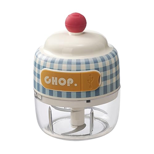 Huayeex Knoblauchpresse | Elektrischer Küchenkleiner - Vielseitiger Zerkleinerer Für Fleisch Obst - Für die heimische Küche von Huayeex