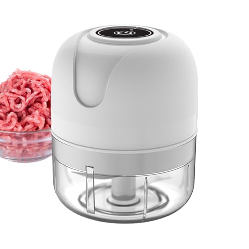 Huayeex Knoblauchzerkleinerer | Wiederaufladbarer Kabelloser Gemüsezerkleinerer - Multifunktionaler Elektrischer Gewürzzerkleinerer - Nüsse Huayeex Knoblauchzerkleinerer | Wiederaufladbarer Kabelloser Gemüsezerkleinerer - Multifunktionaler Elektrischer Gewürzzerkleinerer - Nüsse von Huayeex