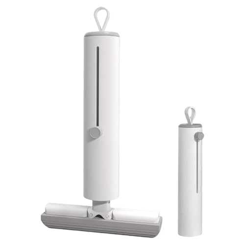 Huayeex Mini Wischmopp | Glasreiniger Mit Selbstauswringen,Entfernt Ölflecken von Tischen für Fliesen, Fensterscheiben, Küche & Bad, Wohnheim, Tierbereich, Auto Huayeex Mini Wischmopp | Glasreiniger Mit Selbstauswringen,Entfernt Ölflecken von Tischen für Fliesen, Fensterscheiben, Küche & Bad, Wohnheim, Tierbereich, Auto von Huayeex
