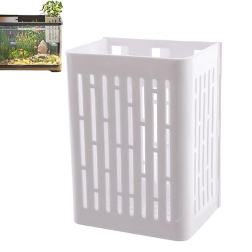 Huayeex Pflanzenhalter Für Aquarium,Wasserpflanzenhalter Hydroponischer Pflanzkorb - Sichere Aufzuchttöpfe Mit Platzsparendem Design Für Garten Teich, Wasserfall & Schwimmpflanzen Fütterung Wachstum von Huayeex