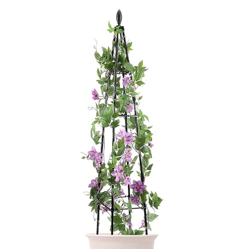 Huayeex Rankgitter Für Kletterpflanzen | Stabiles Klettergerüst Für Gartenpflanzen | Tragbar & Platzsparend Für Erbsen Bohnen Gurken Gemüse Balkon Garten Terrasse Huayeex Rankgitter Für Kletterpflanzen | Stabiles Klettergerüst Für Gartenpflanzen | Tragbar & Platzsparend Für Erbsen Bohnen Gurken Gemüse Balkon Garten Terrasse von Huayeex