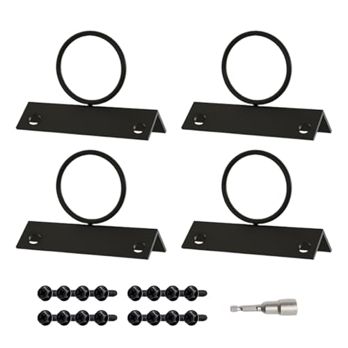 Huayeex Ringseilhalter | Abgewinkelter Ringhalter Träger - Robuster Universeller Halter Für Geländer Treppen Stege Einfache Montage Huayeex Ringseilhalter | Abgewinkelter Ringhalter Träger - Robuster Universeller Halter Für Geländer Treppen Stege Einfache Montage von Huayeex