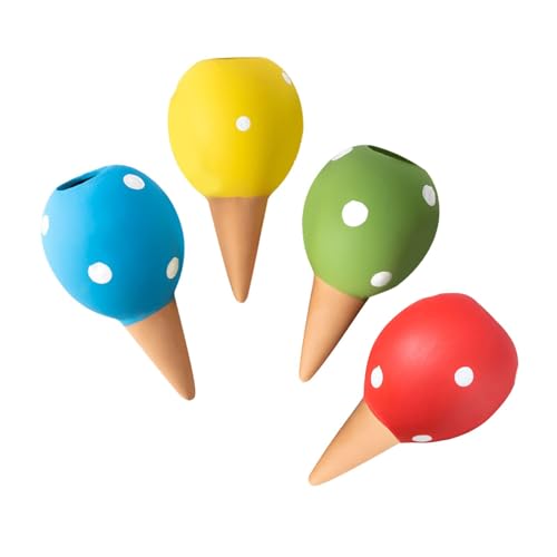 Huayeex Terrakotta Bewässerungsspitzen | Tropfbewässerungsspitzen für Pflanzen - Automatische Langzeitbewässerungskugeln für Topfpflanzen und Garten von Huayeex