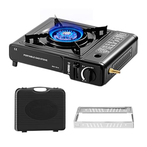Huayeex Tragbarer Campingkocher | Zusammenklappbarer Camping Grill | Hitzeisolierte Leichte Grillheizung Für Camping Outdoor Garten von Huayeex